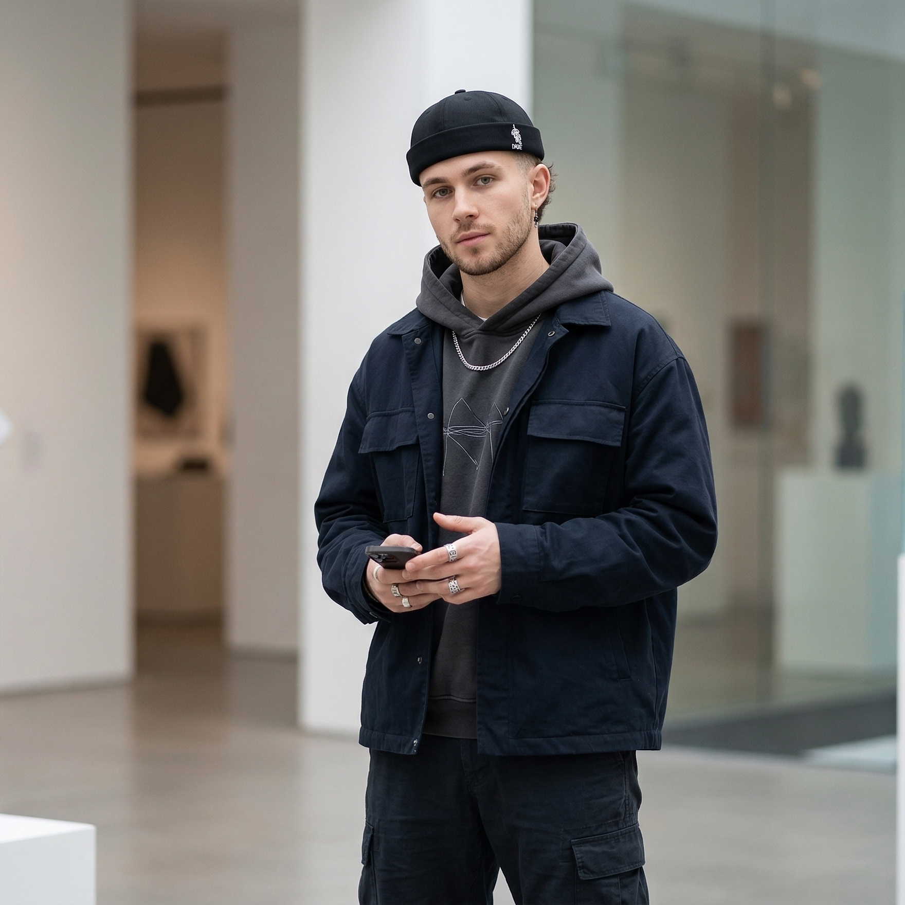 DAKE Bucket Hat Schwarz
