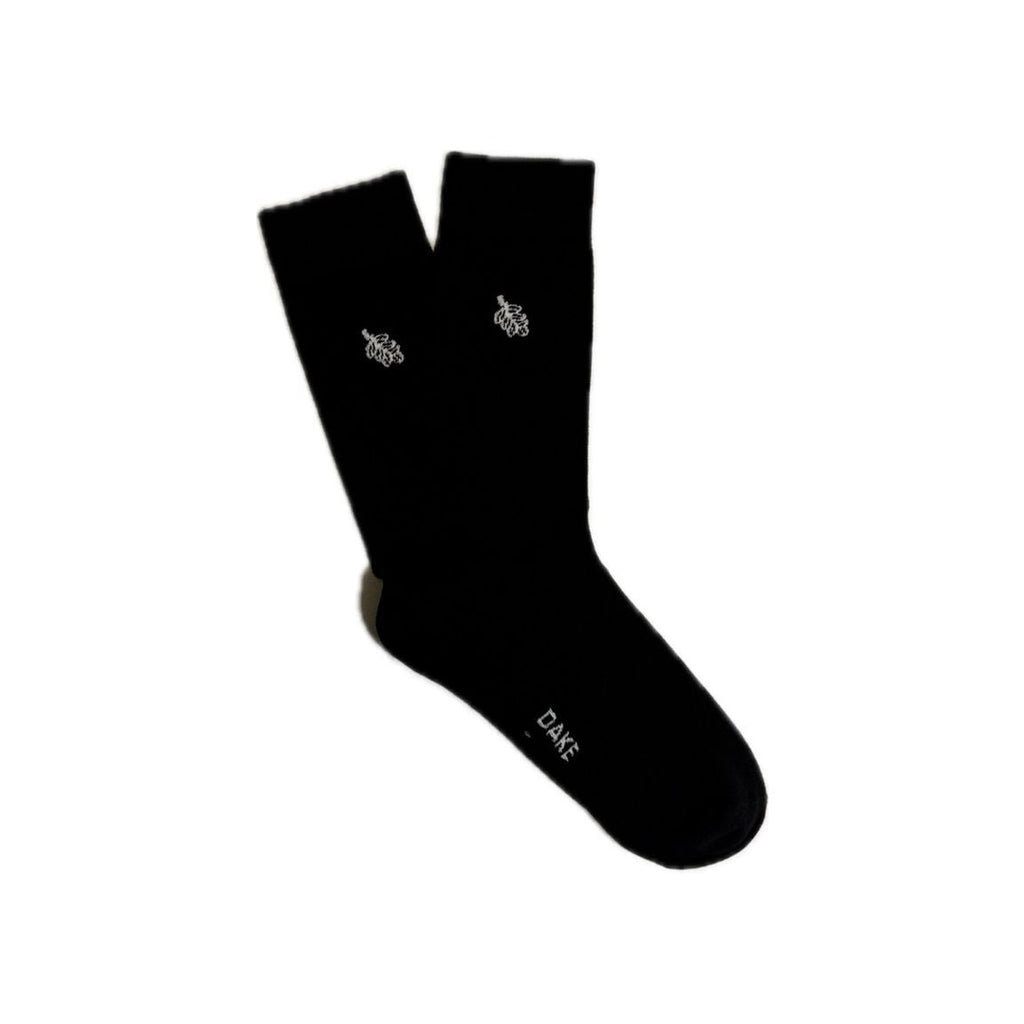 DAKE Crew Socken Schwarz