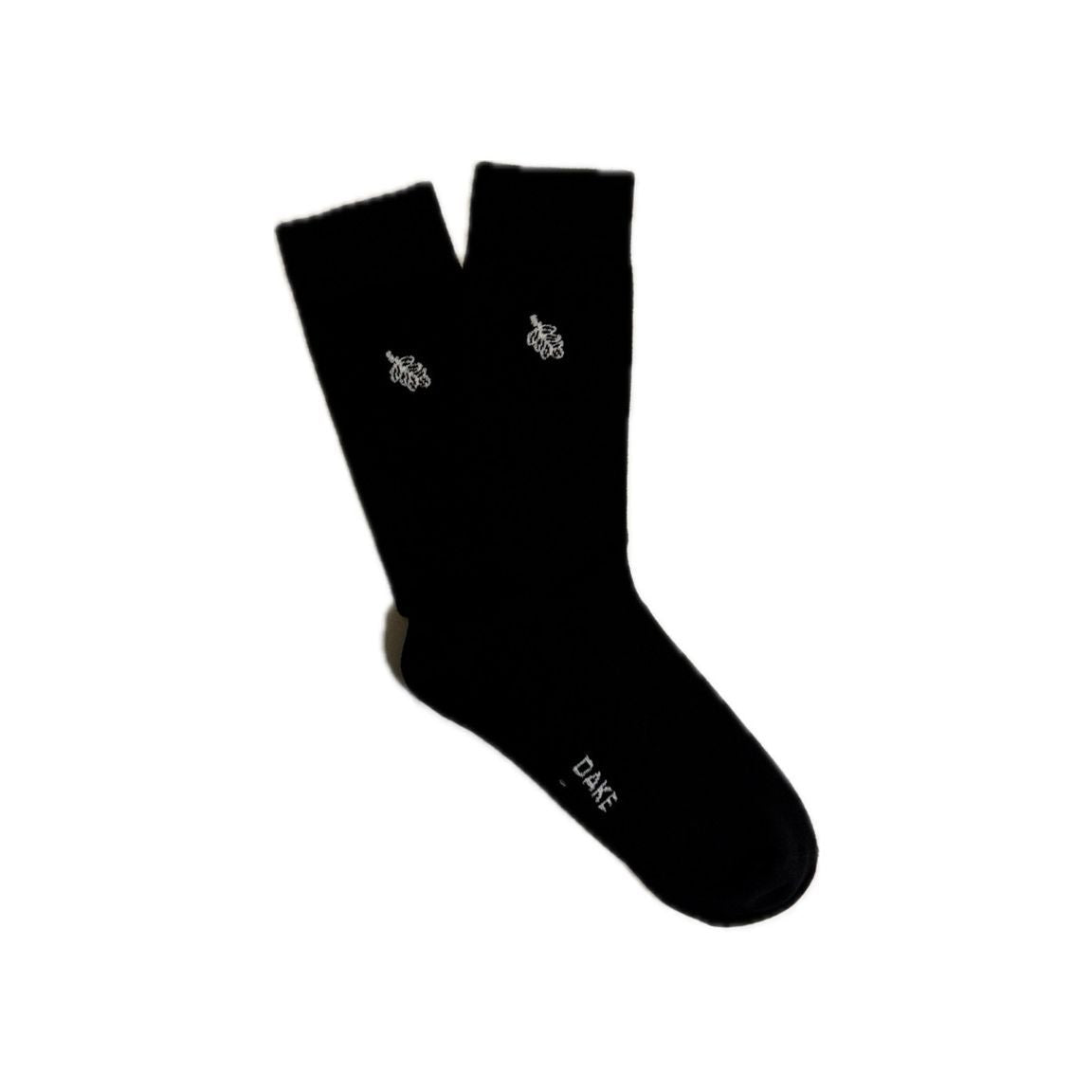 DAKE Crew Socken Schwarz