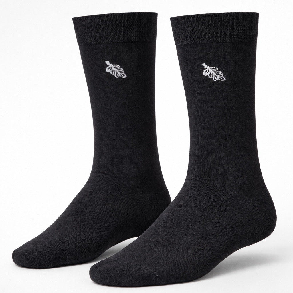 DAKE Crew Socken Schwarz